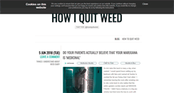 Desktop Screenshot of howiquitweed.com